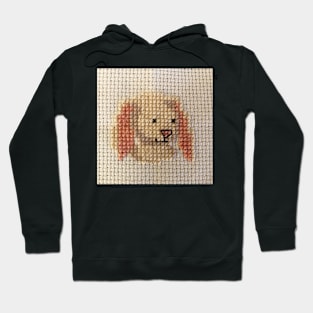 Bunny cross stitch Hoodie